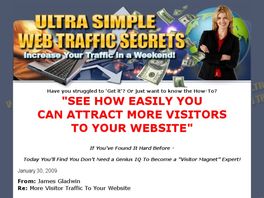 Go to: Ultra Simple Web Traffic Secrets.