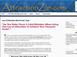 Go to: Hot Selling Law Of Attraction Mind Power Tools