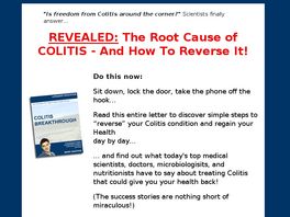 Go to: New Colitis Breakthrough