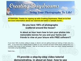 Go to: Create Your Own Daydreams.