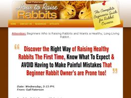 Go to: How To Raise Rabbits - The Complete Beginners Guide For Rabbit Owners