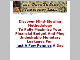 Go to: 101 Ways To Stop The Money Leak