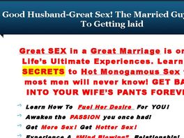 Go to: Good Husband, Great Sex.