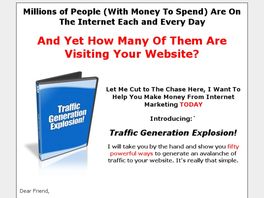 Go to: Traffic Generation Explosion.