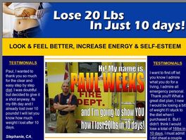 Go to: Lose 20 Lbs In Only 10 Days.