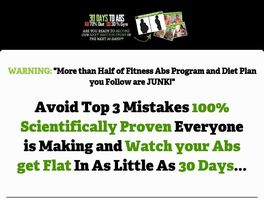 Go to: 30 Days To Abs:new Launch For August 2014 High Converting Abs Offer