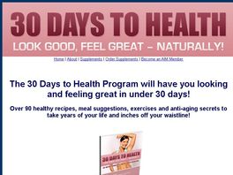 Go to: 30 Days To Health Program