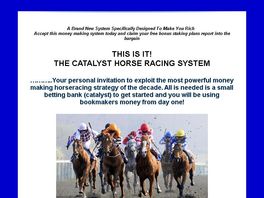 Go to: The Lucky 15 Horse Racing System