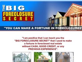 Go to: Make A Fortune In Foreclosures.