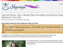 Go to: Yogasteya - Membership Site For Online Yoga Classes