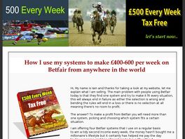 Go to: 500 Every Week From Betfair