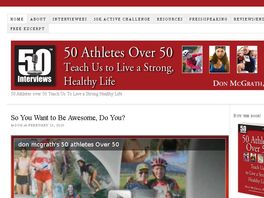 Go to: 50 Athletes Over 50 Teach Us To Live A Strong, Healthy Life