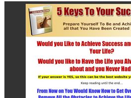 Go to: 5 Keys To Your Success