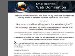 Go to: Small Business Web Domination - Local Search System for Small Biz