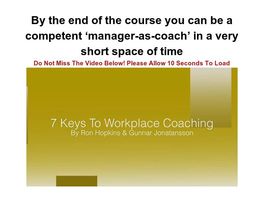 Go to: How To Coach In The Workplace