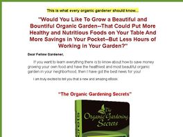 Go to: The Organic Gardening Secrets