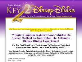 Go to: Key 2 Disney Dining