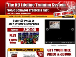 Go to: K9 Lifeline Training System