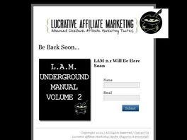 Go to: Lucrative Affiliate Marketing 2.0.