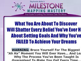 Go to: Milestone Mapping Mastery