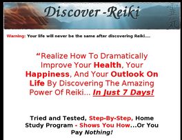 Go to: Learn Reiki In 7 Days!
