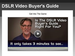 Go to: The Dslr Video Buyer's Guide