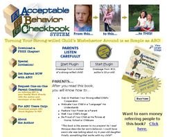 Go to: Acceptable Behavior Checkbook System.