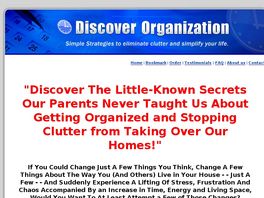 Go to: The Definitive Guide To Home Organization For Busy People!