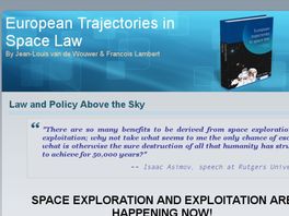 Go to: New Market Trend!!! Legal Paper - European Trajectories In Space Law.