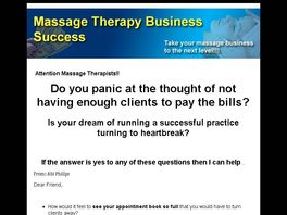 Go to: How To Create A Successful Massage Therapy Business