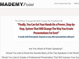 Go to: Create Presentations Like A Pro - The Mademypoint Presentation System