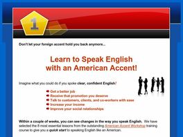 Go to: The American Accent Course- Top Selling ESL Program