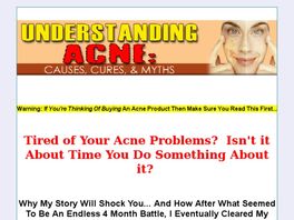 Go to: Understanding Acne - Cause, Cure And Myths.