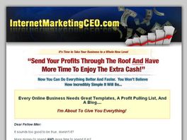 Go to: InternetMarketingCEO-Create A Successful Online Business!