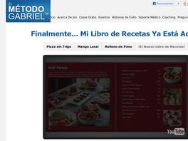 Go to: Weight Loss Recipe Ebook ( Spanish) Metodo Gabriel - Libro De Recetas