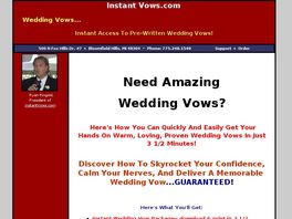 Go to: Marriage Vows And Wedding Vows.
