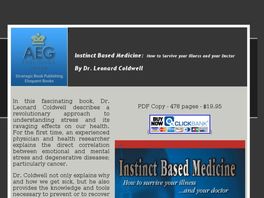 Go to: Instinct Based Medicine: How To Survive Your Illness...and Your Doctor