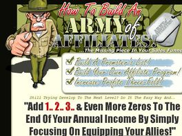 Go to: Army Of Affiliates - How To Build An Army Of Affiliates