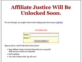 Go to: Affiliate Justice - Make Real Money With CB + Proof
