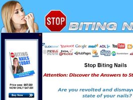 Go to: Stop Biting Nails - Top Selling Ebook With 75% Commission!