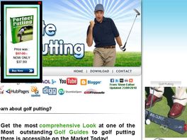 Go to: Golf Putting - Top Selling Ebook with 75% Commission!