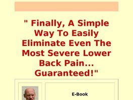 Go to: No More Back Pain.