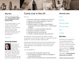 Go to: Come Live In The UK.