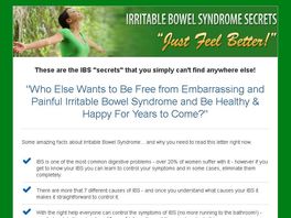 Go to: Irritable Bowel Syndrome (ibs) Secrets