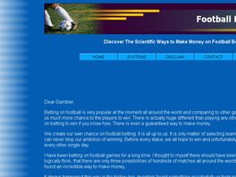 Go to: Discover How To Make Guaranteed Bet On Football Betting.
