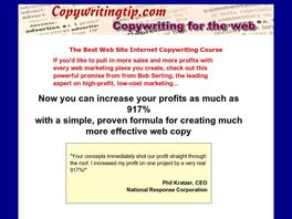 Go to: Web Copywriting Course - Copywriting For The Internet