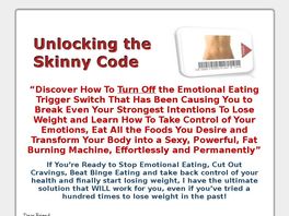 Go to: Unlocking the Skinny Code: New Weight Loss Product on CB for 2011!