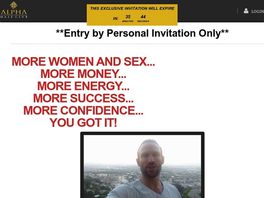 Go to: The Alpha Male Club