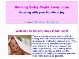 Go to: RaisingBabyMadeEasy E-Book.