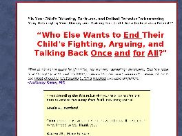 Go to: How To Improve Your Childs Behavior